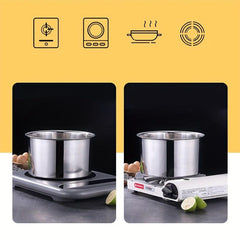 Stainless Steel Food Container with Lid, Spice Organizer, Grains Containers