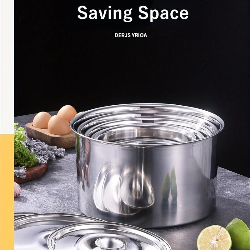 Stainless Steel Food Container with Lid, Spice Organizer, Grains Containers