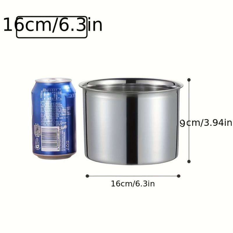 Stainless Steel Food Container with Lid, Spice Organizer, Grains Containers