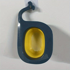 Whale Shaped Plastic Drain Basket - Kitchen Strainer & Colander