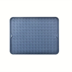 Silicone Dish Drying Mat - Easy Clean & Heat Resistant