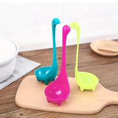 1pc Soup Spoon Monster Designs Ladle Long Handle Soup Spoon