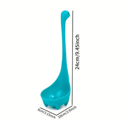 1pc Soup Spoon Monster Designs Ladle Long Handle Soup Spoon