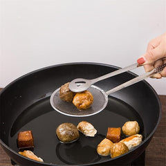 1pc Food Drain Clip Leak Clip Multifunctional Frying Clip