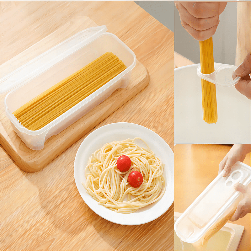 Small Microwave Pasta Cooker With Strainer & Lid