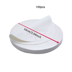 100pcs Silicone Patty Blotting Paper for BBQ Grill 7