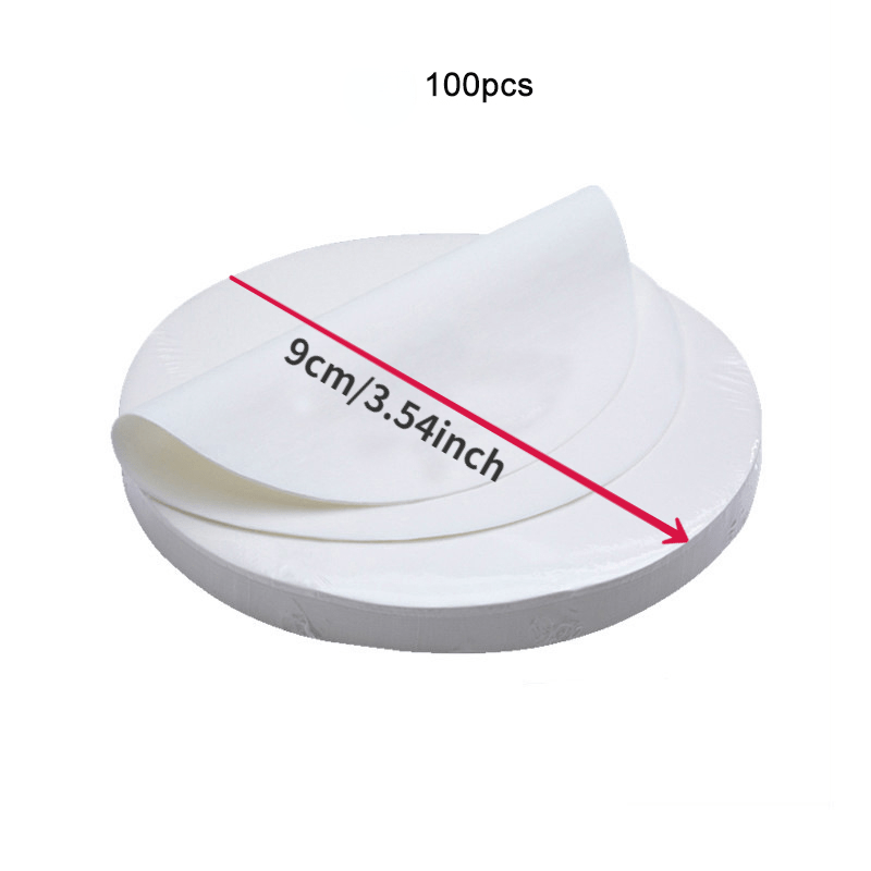 100pcs Silicone Patty Blotting Paper for BBQ Grill 7