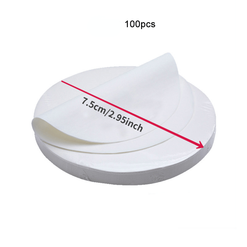 100pcs Silicone Patty Blotting Paper for BBQ Grill 7