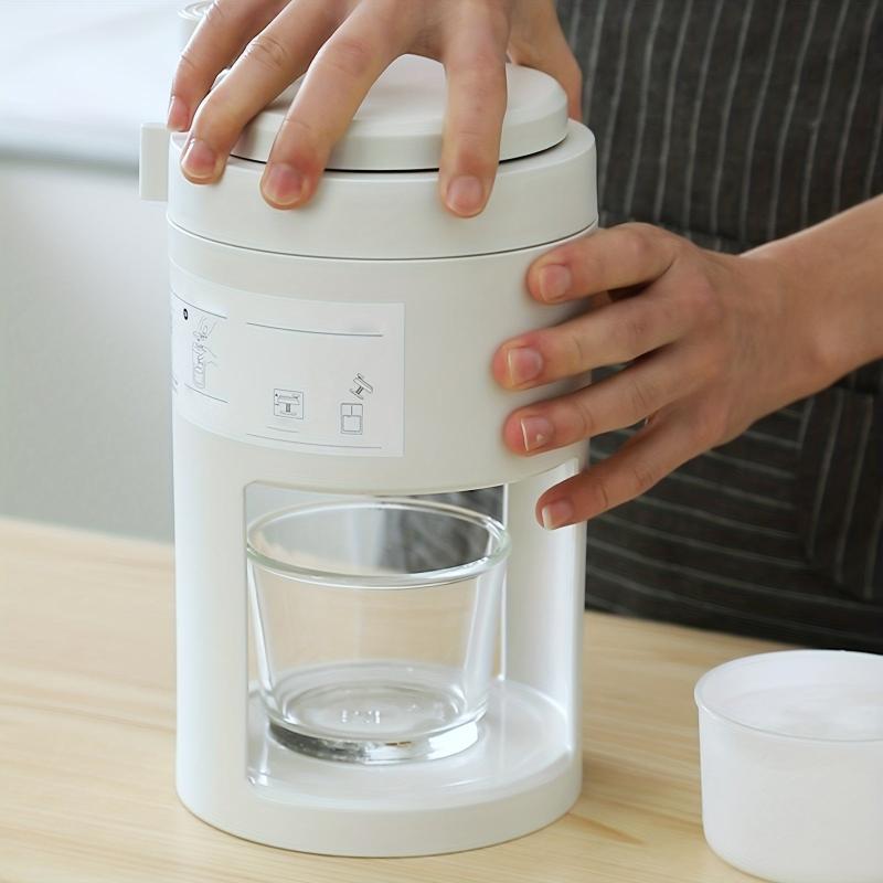 Homemade Snow Cones with Ice Shaver