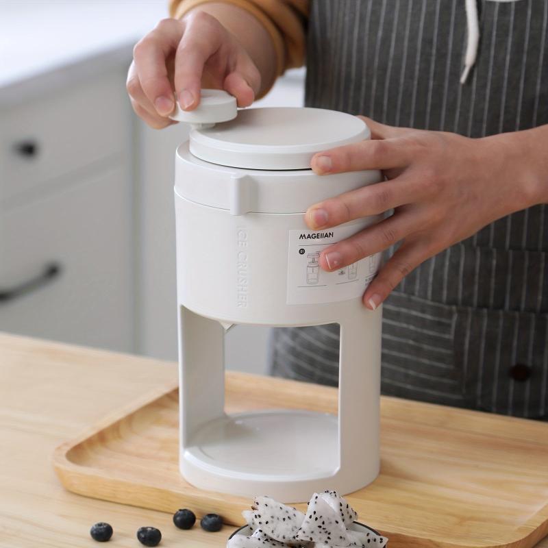 Homemade Snow Cones with Ice Shaver