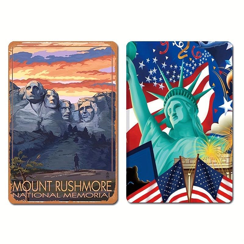 3pcs Golden Gate Bridge Fridge Magnets Set for Home Decor and Gifting