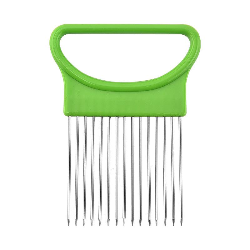 Stainless Steel Onion Slicer Cutter - Onion Holder for Slicing - Lemon Slicer