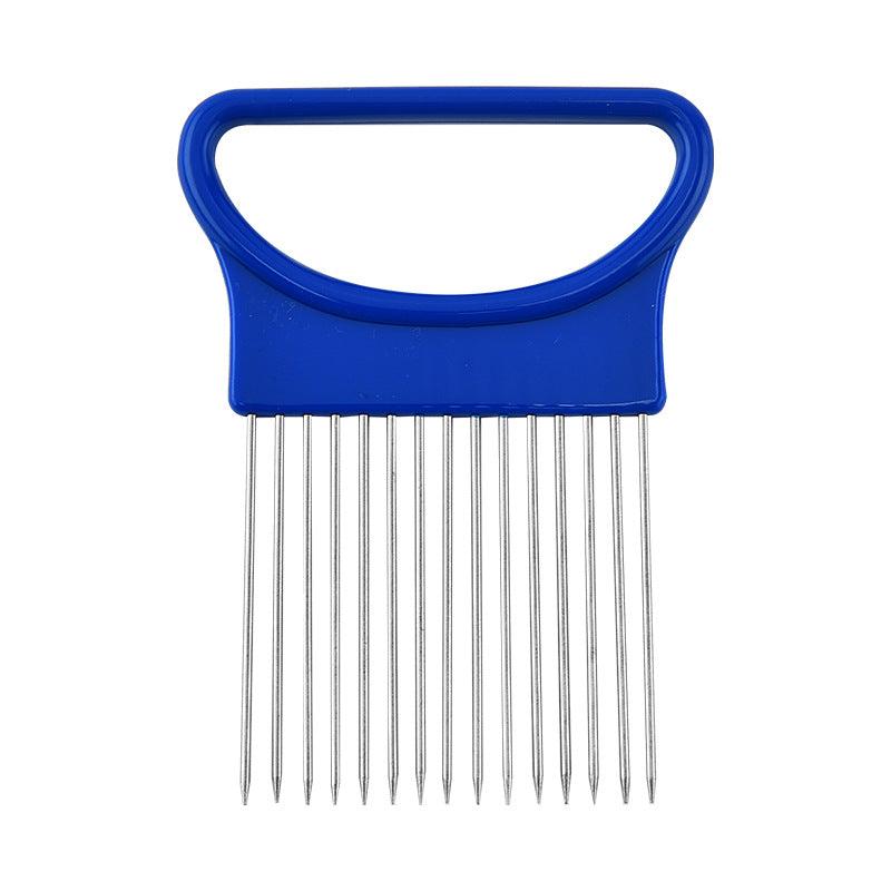 Stainless Steel Onion Slicer Cutter - Onion Holder for Slicing - Lemon Slicer