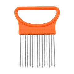 Stainless Steel Onion Slicer Cutter - Onion Holder for Slicing - Lemon Slicer