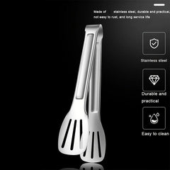 Stainless Steel Food Clip for Bread Barbecue Steak