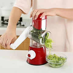 4pcs Vegetable Slicer Cutter Mandoline Fruit Grater Rotary Shredder