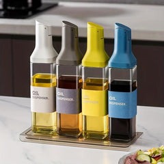 Auto Kitchen Vinegar/Sauce Bottles Anti Leaking Easy Open/Close
