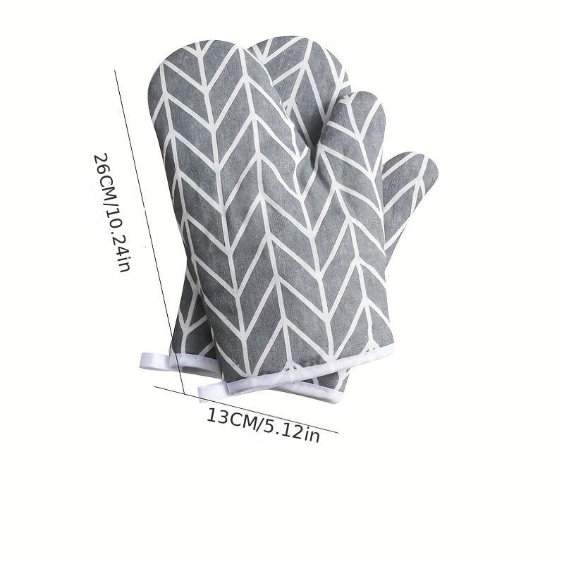 Anti scalding Gloves Oven Resistant Insulation Kitchen Baking Household Glove
