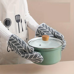 Anti scalding Gloves Oven Resistant Insulation Kitchen Baking Household Glove
