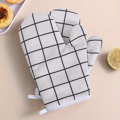 Anti scalding Gloves Oven Resistant Insulation Kitchen Baking Household Glove