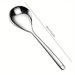 Stainless Steel Noodle Dumpling Scoop Hot Pot Perforated Strainer Filtr