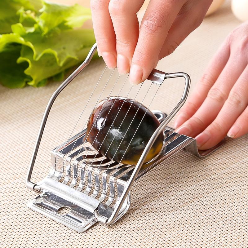 Stainless Steel Egg Slicer for Perfect Slicing