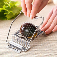 Stainless Steel Egg Slicer for Perfect Slicing