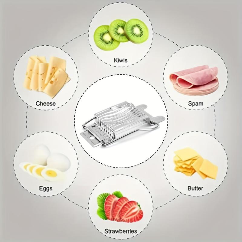 Stainless Steel Egg Slicer for Perfect Slicing