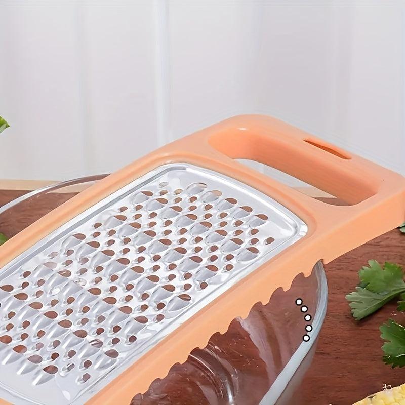 1pc Stainless Steel Grater Manual Vegetable Fruit Cutter Potato Grater