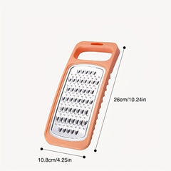 1pc Stainless Steel Grater Manual Vegetable Fruit Cutter Potato Grater