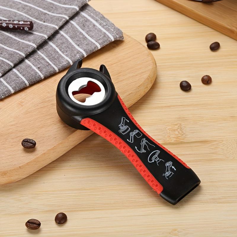 Multi-Functional Personalized Jar Opener for Kitchen Cans Bottles Wine Beer