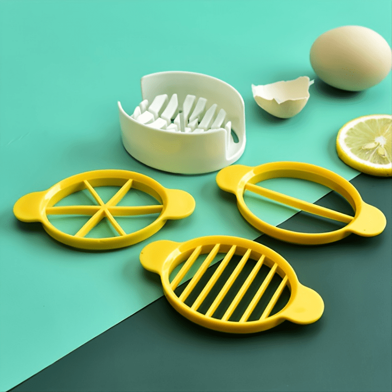 3in1 Egg Slicer Egg Cutter Kitchen Food Fruit Strawberry Cutter