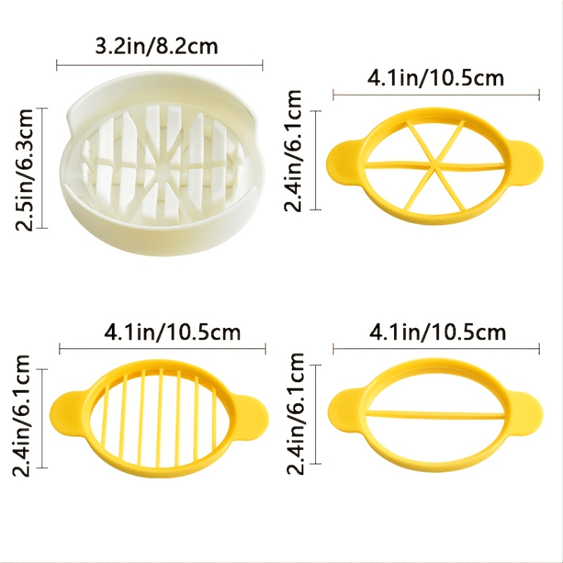 3in1 Egg Slicer Egg Cutter Kitchen Food Fruit Strawberry Cutter