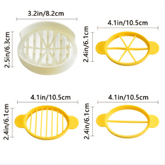 3in1 Egg Slicer Egg Cutter Kitchen Food Fruit Strawberry Cutter