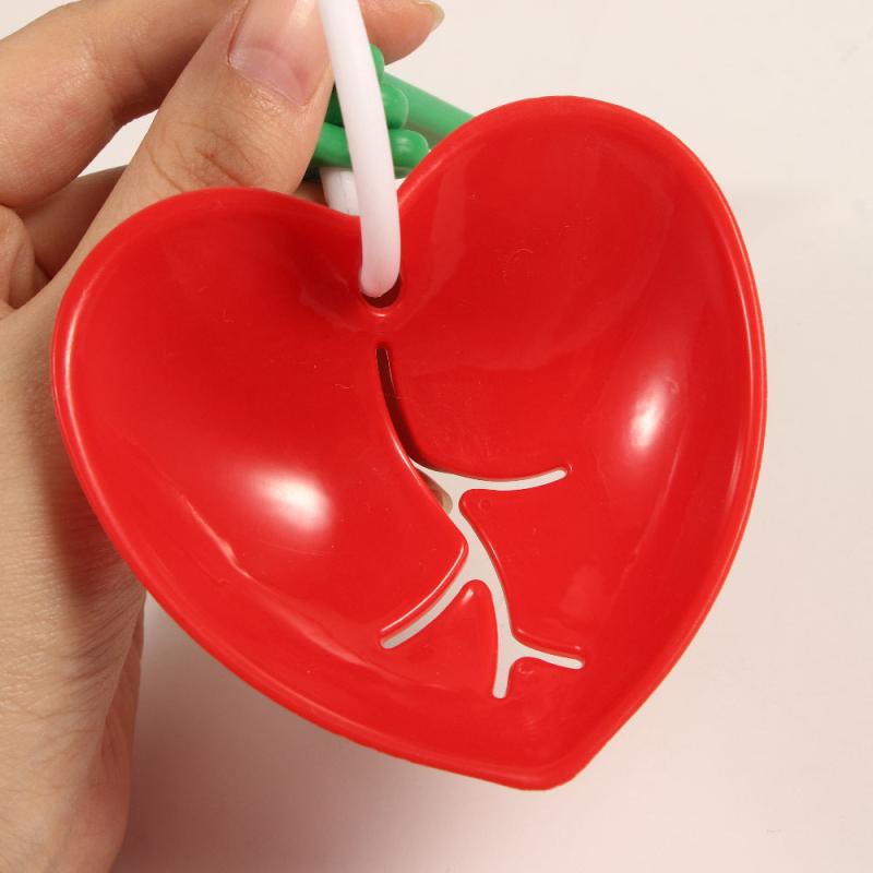 5pcs Heart Measuring Spoon Set Kitchen Egg Separator Multifunction Cup