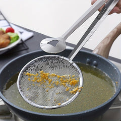 Filter Spoon Stainless Steel Mesh Spoon Colander Clip