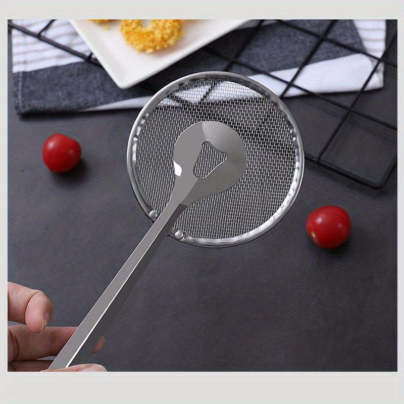 Filter Spoon Stainless Steel Mesh Spoon Colander Clip