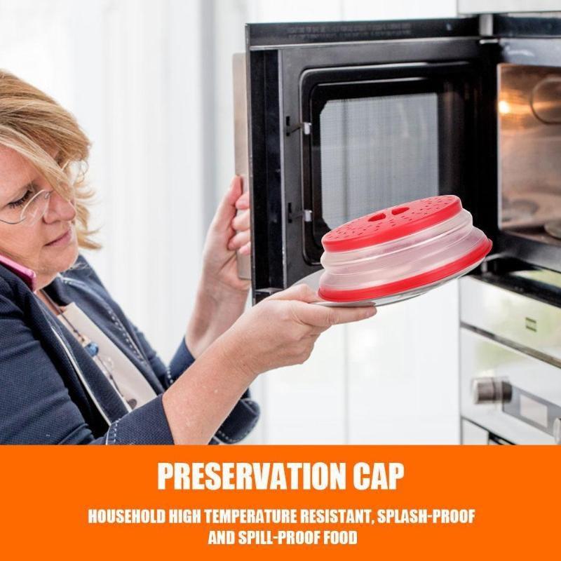 Microwave Splatter Cover Collapsible Microwave Splatter Cover For Food