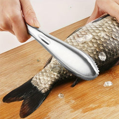 Stainless Steel Fish Scaler Remover With Sawtooth Fish Scale Remover