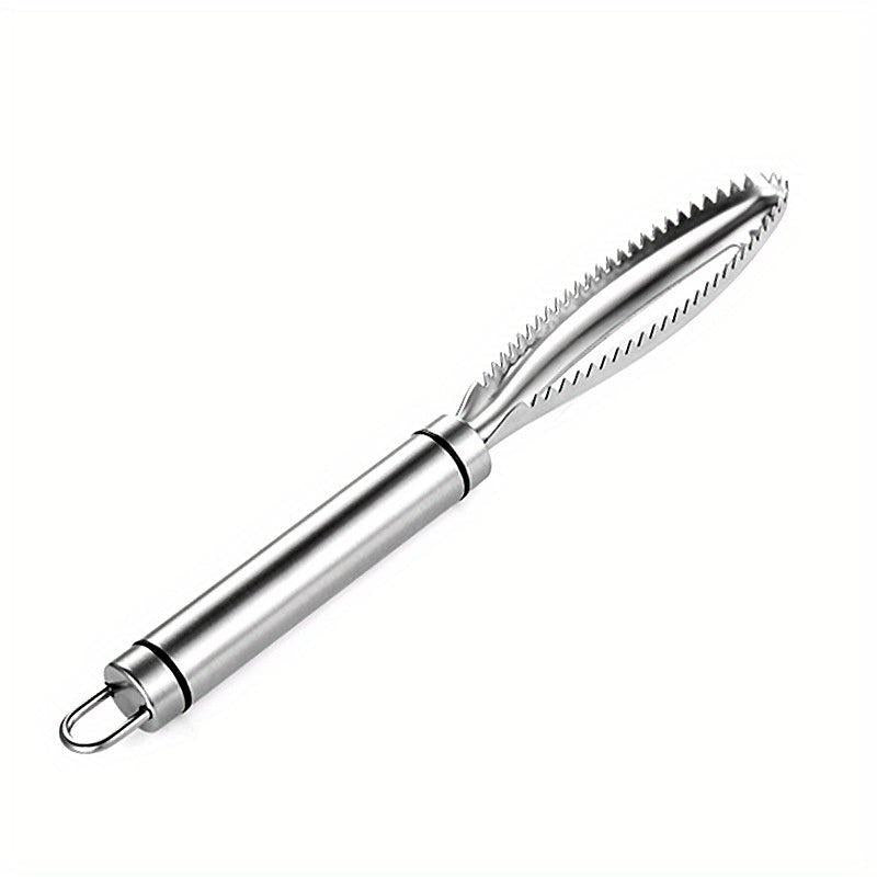 Stainless Steel Fish Scaler Remover With Sawtooth Fish Scale Remover