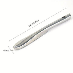 Stainless Steel Fish Scaler Remover With Sawtooth Fish Scale Remover