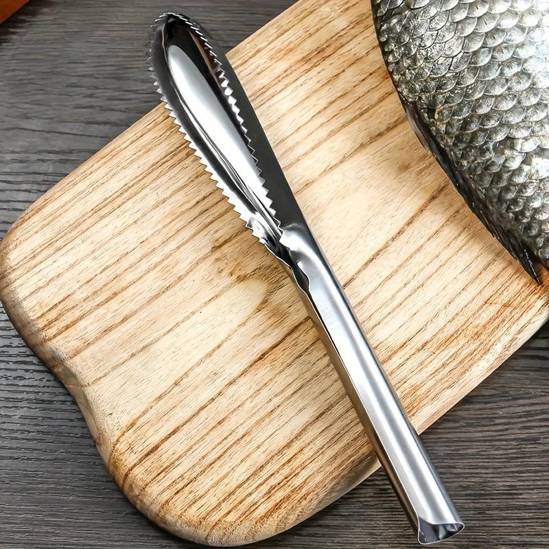 Stainless Steel Fish Scaler Remover With Sawtooth Fish Scale Remover