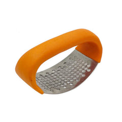 Stainless Steel Garlic Press Rocker Metal Garlic Mincer