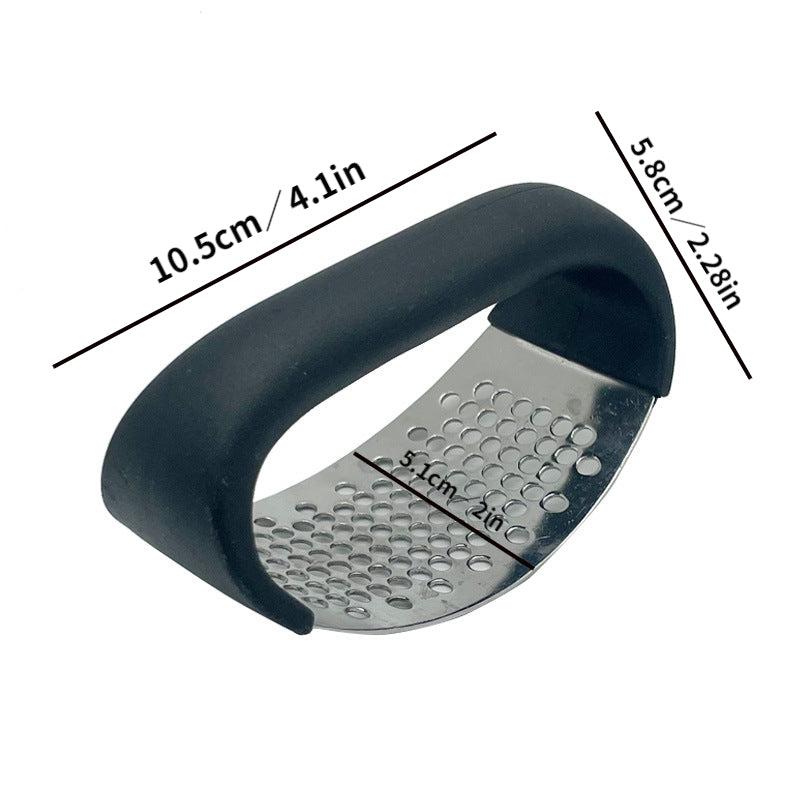 Stainless Steel Garlic Press Rocker Metal Garlic Mincer