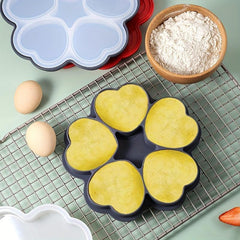 3pcs Burger Press & Freezer Container Heart Shape Meat Pie Mold