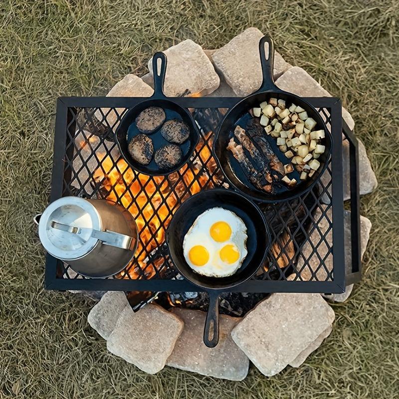 Portable Campfire Grill BBQ Rack 63 55 Charcoal Grill Outdoor Cooking