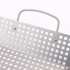Stainless Steel BBQ Basket With Handles 35x56x30 - Non-stick BBQ Tray