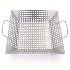 Stainless Steel BBQ Basket With Handles 35x56x30 - Non-stick BBQ Tray