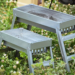 Portable Charcoal BBQ Grill Foldable Outdoor Barbecue Grill