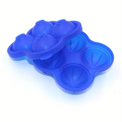 Skull Ice Cube Tray 3D Silicone Mold for Halloween Whiskey Cocktail